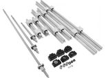 Guide Lineari SBR20 – Set Di Cuscinetti Lineari Con 3 Viti A Ricircolo Di Sfere RM1605 – Sistema Lineare Per Macchine Cnc