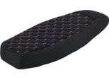 Sintonia Del Sedile "Hexagon"" Nero/Viola - Per Simson S50, S51, S74"