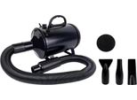 Asciugacapelli Professionale Per Animali Domestici 2800W – Per Cani E Gatti – Potente Asciugacapelli – Velocità Variabile – 3 Ugelli – Asciugatura Rapida