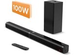Soundbar Bolt Edge Con Subwoofer – Tv E Pc – Bluetooth – Surround Stereo 3D – Suono Dsp