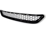 Paraurti Anteriore Inferiore – Motivo A Nido D'ape – Nero Lucido – Per Ford Fiesta (2013-2017) – Accessori Auto