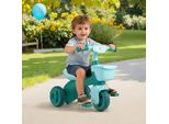Costway Triciclo Per Bambini, Triciclo Per Bambini Con Campanello, Pedali, Cestini Anteriori E Posteriori, Triciclo Con Sterzo Per Bambini Dai 2 Anni In Su (Verde)