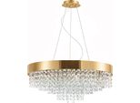 Lampada A Sospensione Toolight App1787-16Cp 60Cm Brush Gold