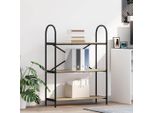 Maison Exclusive - Libreria In Rovere Sonoma 80 X 30 X 109 Cm Materiale Ligneo