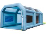 Cabina Di Verniciatura Gonfiabile – Cabina Di Verniciatura Ad Aerografo – Cabina Di Verniciatura Gonfiabile – 6,8×3,5×2,8 M – Cabina Di Verniciatura Mobile – Tenda Anti-Spruzzo
