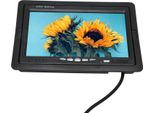 Monitor Per Telecamera Posteriore Con Supporto Per Schermo Rotante, 2 Ingressi Av, Monitor Lcd Tft A Colori Da 7 Pollici Per Telecamera Di Sorveglianza Dvd Per Auto