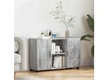 Maison Exclusive - Credenza Con Mensola Florin Grigio Sonoma 88,5 X 30,5 X 55,5 Cm