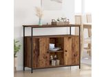 Maison Exclusive - Credenza In Legno Antico 100 X 35 X 80 Cm Materiale Ligneo