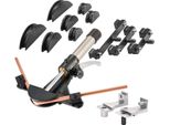 Vevor Curvatubi Idraulico, 6-22 Mm, Set Di Utensili Per Curvatura In Avanti/Indietro Per Impianti Hvac, Con 7 Ganasce Di Curvatura In Lega Di Alluminio, Per Impianti Di Climatizzazione Hvac, Refrigerazione E Riparazioni Auto