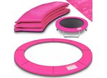 Kiduku® Copertura Per Bordo Trampolino Rosa Ø366 Cm Copertura Per Molle Resistente Allo Strappo Protezione Per Bordo