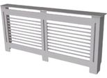 Ristrutturazione Radiatori – 172X92 Cm – Mdf – Lamelle Orizzontali – Design Elegante – Grigio