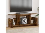 Maison Exclusive - Mobile Tv In Rovere Affumicato 102 X 35 X 45 Cm Materiale Ligneo