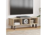 Maison Exclusive - Mobile Tv In Rovere Sonoma 100 X 35 X 35 Cm Materiale Ligneo