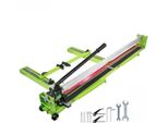 Tagliapiastrelle Manuale Happyment Pro – 100 Cm – Professionale – Guida A Infrarossi – Impugnatura Ergonomica – Piastrelle In Ceramica E Granito