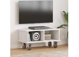 Maison Exclusive - Mobile Tv Bianco 68,5 X 35 X 35 Cm Materiale Ligneo