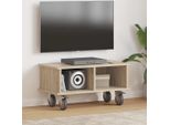 Maison Exclusive - Mobile Tv In Rovere Sonoma 68,5 X 35 X 35 Cm Materiale Ligneo
