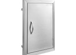 Porta Rvs Per Armadio Da Giardino/Barbecue – Porta Esterna In Acciaio Inossidabile – Chiusura Magnetica – Resistente E Resistente Alle Intemperie – Per Interni Ed Esterni