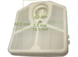 Filtro Aria Per Motosega Macallister Fuxtec Scheppach Hyundai Brast Einhell 38Cc