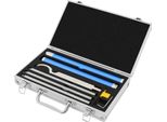 Set Di Utensili Per Tornitura Del Legno - Scalpelli Per Tornitura Con Punta In Metallo Duro - 8 Pezzi - Sgrossatura, Finitura, Scavo -