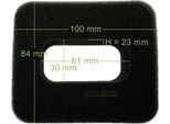 Filtro Aria Per Husqvarna 39 240 245 F R Rx Epa / 502 11 58-01 Decespugliatore
