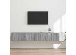 Maison Exclusive - Mobile Tv 2 Pezzi Sonoma Grigio 98 X 31 X 29,5 Cm