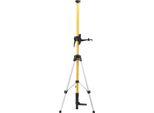 Asta Di Montaggio Laser 3 M - Asta Telescopica - Regolazione Di Precisione - Con Piastra Di Base - Strumento Di Livellamento - Per Laser Rotanti E Lineari