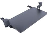 Cassetto Tastiera / Estrazione Tastiera - Estraibile Sotto La Scrivania - 52×25 Cm - Estrazione 25 Cm - Distanza Regolabile Da 1 A 4 Cm - Nero