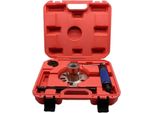 Estrattore Per Mozzi Ruota E Alberi Di Trasmissione - Idraulico 10 T - Per Mozzi A 4 E 5 Fori - Per Cuscinetti Ruota/Mozzi Ruota - Metallo - Rosso