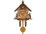 Orologio A Cucù Da Parete - Chalet In Legno - Pendolo - Movimento Al Quarzo - Per La Casa/Caffetteria/Ristorante/Hotel Decorazione - Multicolore