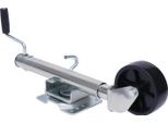 Ruota Di Supporto/Ruota Jockey Per Rimorchi, Roulotte E Camper - Ruota Di Supporto Automatica - Fino A 544 Kg - Diametro Tubo 50 Mm - Acciaio Zincato - Carico Pesante