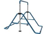 Sbarra Per Ginnastica Per Bambini - Sbarra Orizzontale Regolabile In Altezza - Per Interni/Esterni - Per Bambini E Ragazzi - Struttura Robusta - Blu