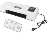 Termoventilatore A Parete, Funzionamento Con Telecomando, Riscaldamento Efficiente, Bianco
