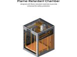 Stampante 3D - Fdm Chiusa - Camera Di Riscaldamento A 65 °C - Alta Velocità 600 Mm/S - Telecamera Ai - 27×27×25,6 Cm - Bluetooth - Spina Ue