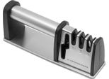 Affilacoltelli - Affilacoltelli Professionale Da Cucina A 4 Livelli - Ceramica E Tungsteno - Acciaio Inossidabile - Taglia M - Multicolore