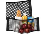 Edibazzar | Rete Per Bagagliaio 40X25 Cm Elastica Con Chiusura In Velcro