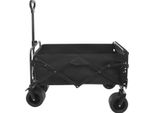 Carrello Della Spesa - Carrello Della Spesa Pieghevole - Volume 180 L - Portatile - Salvaspazio - Con Rotelle - Nero
