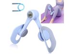 Attrezzo Per Allenare Il Pavimento Pelvico E Le Cosce - Attrezzo Per Allenare I Fianchi - Antiscivolo, Kegel, Recupero Post-Parto, Gambe E Glutei, Allenamento Della Forza - Blu