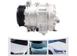 Compressore Climatizzatore/Compressore Ac - A0002306511 - Con Frizione - Puleggia A 6 Scanalature - Design Chiuso - - Nero