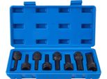 Chiavi A Bussola Torx - Set Di Chiavi A Bussola - Attacco Quadrato Da 1,27 Cm - T20–T80 - Per Riparazioni Automobilistiche - Con Scatola Di Conservazione - Nero