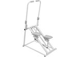 Stepper / Stepper Per Scale - Regolabile Su 3 Livelli - Portata Massima 100 Kg - Silenzioso 20-30 Db - Allenamento Per Gambe E Cardio - Autoportante - Bianco
