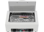 Sterilizzatore Per Strumenti Per Unghie - Sterilizzatore Ad Aria Calda - Volume 2 L - 300 W - 50–220 °C - Timer 0–60 Min - Acciaio Inossidabile - Bianco