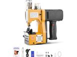 GK9-520 - Cucitrice Industriale Manuale Per Sacchi - Cucitura Overlock, Portatile, Per Sacchi Tessuti, 190 W - Giallo