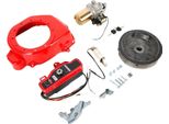 Kit Avviamento Elettrico - Motorino Di Avviamento Per Motore A 4 Tempi - 5,5-6,5 Cv - Set Di Accensione - Volano Incluso