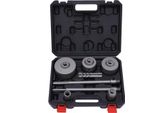 Set Di Seghe A Tazza - Punte Sds Plus/Max - 9 Pezzi - Ø30–100 Mm - Prolunga Da 370 Mm - Per Calcestruzzo, Cemento, Pietra - Metallo