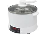 Cuociriso Con Funzione Di Riduzione Dello Zucchero - Pentola A Pressione - 4 L - Acciaio Inossidabile - Per Riso E Cereali - Bianco