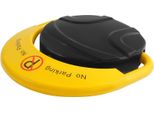 Barriera Elettrica Per Parcheggi - Blocco Parcheggio - Capacità Di Carico 5.000 Kg - IP67 Impermeabile - Telecomando - Giallo
