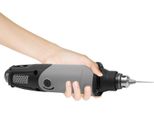 Utensile Elettrico Rotante - Set Mini Smerigliatrice E Trapano - 400 W 220 V - 6 Velocità - 5000-28000 Giri/Min - Per Lavori Su Metallo - Grigio Scuro