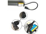 Piegatrice Per Plastica Per Acrilico/Pvc - Riscaldatore Lineare - Lunghezza Di Riscaldamento 122 Cm - Spessore Del Materiale 1–6 Mm - Max 420 °C - Tensione 220 V - Potenza 1500 W - Nero