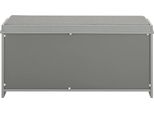 Panca Porta Scarpe - FSR131-HG - Panca Con Vano Contenitore - Scaffale Porta Scarpe - Con Seduta - Grigio Scuro