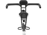 Seggiolino Per Bicicletta Per Bambini - Seggiolino Per Bicicletta - Regolabile - Barra Di Sicurezza - Poggiapiedi - Fino A 80 Kg - Per Bambini Da 1 A 5 Anni - Nero